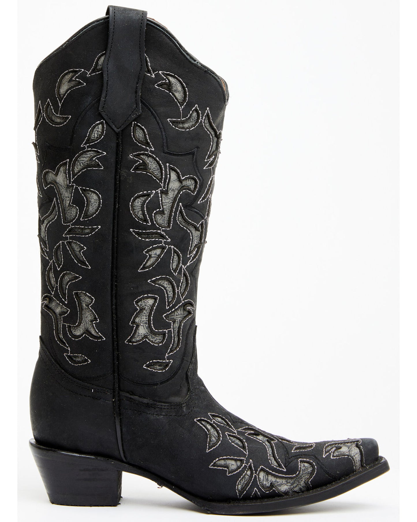 Stivali Western Circle G by Corral nero/grigio