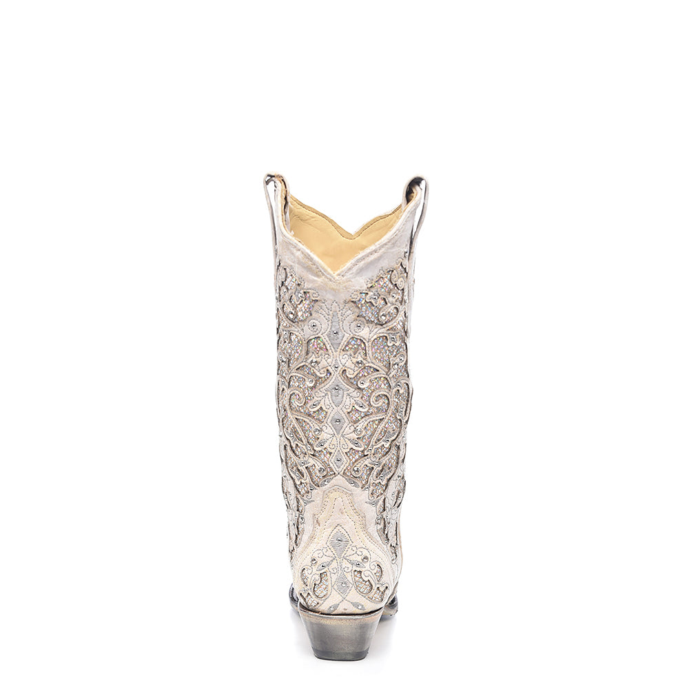Stivali western Corral con applicazioni glitter e strass