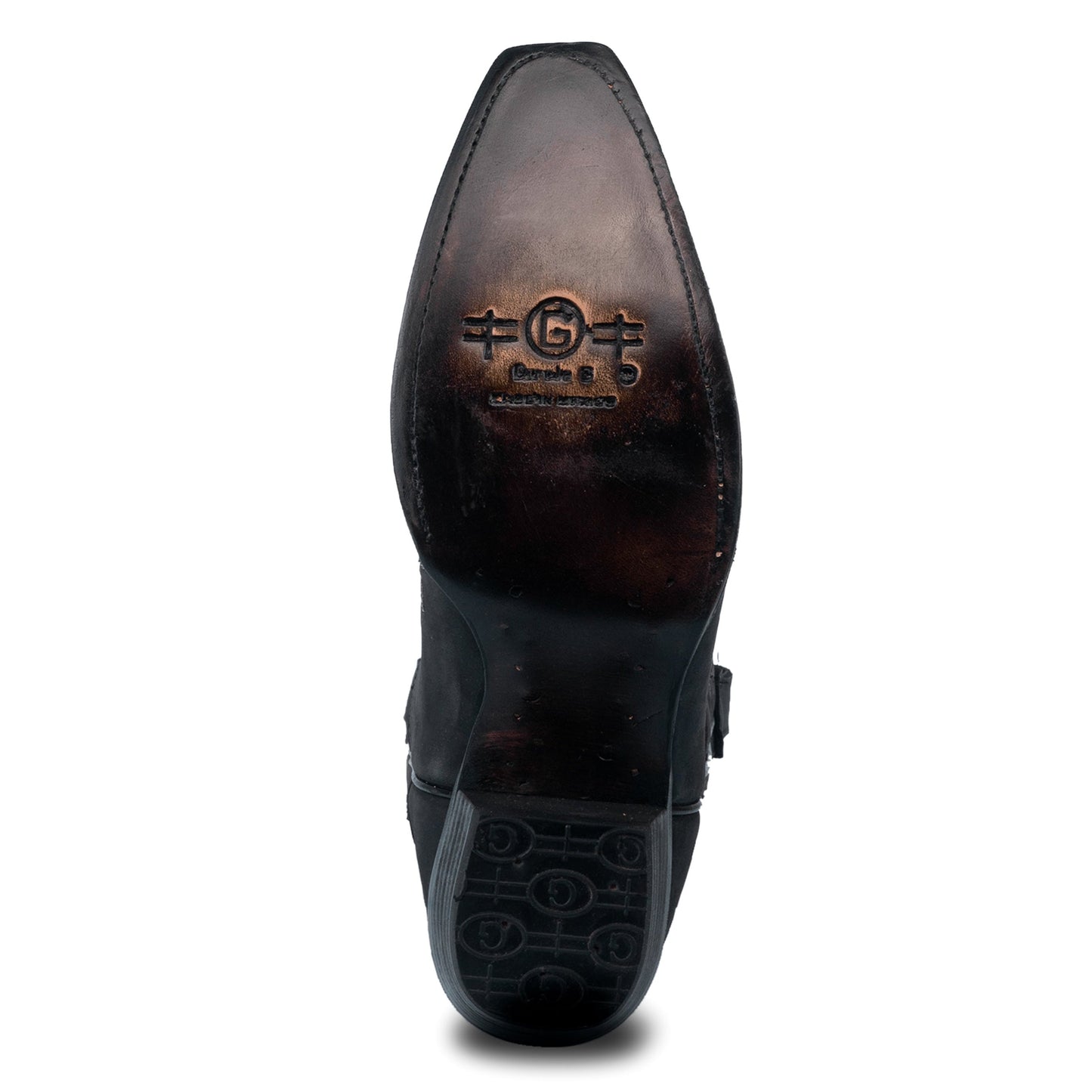 Stivali Western Circle G by Corral nero/grigio