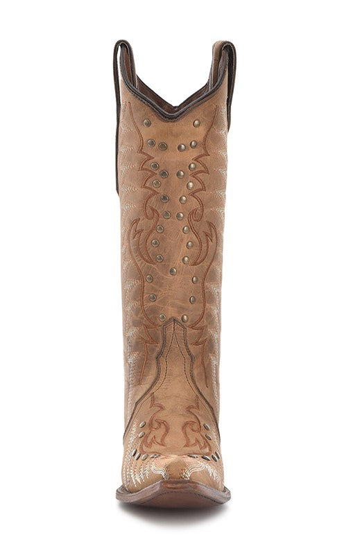 Stivali Western Circle G by Corral color sabbia