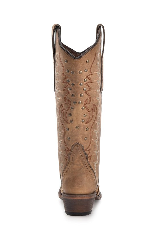 Stivali Western Circle G by Corral color sabbia
