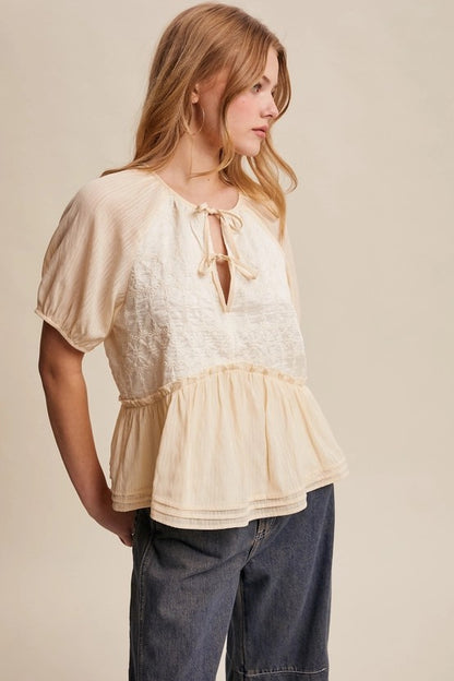 Blusa Ecru