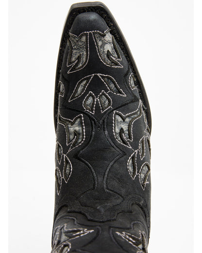 Stivali Western Circle G by Corral nero/grigio