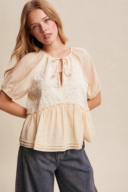 Blusa Ecru