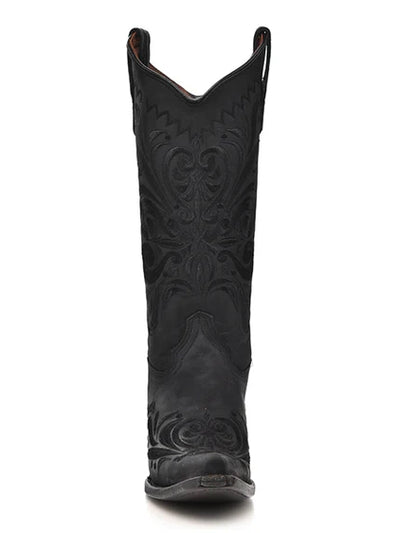 Stivali Western Circle G by Corral neri con ricamo