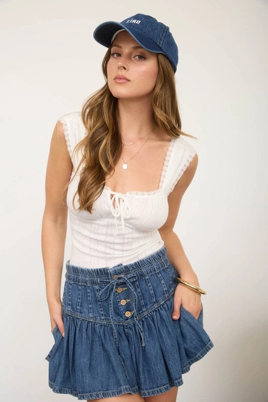 Top bianco